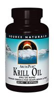 Source Naturals ArcticPure Krill Oil 500 mcg Premium Omega-3 for Heart, Brain, and PMS - 60 Softgels