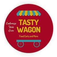 Hot4TShirts Personalized Stickers — Custom Vinyl Stickers Labels for Business, Weddings, Birthday Parties, Gifts — 50 Pack (2"x2" Circle)