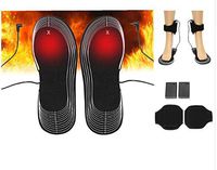 AA Battery Powered Electric Heated Insole Foot Warmer, Men Women Lightweight Heating Pads for Outdoor Sport 4.5V SIZE36-46