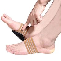 LIBERTYZENO Arch Support Plantar Fasciitis Flat Foot Pain Relief Sweat Absorbant Stretchable Elastic Shoe Accessory Cushioned Support Sleeves