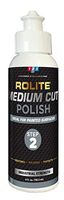 Rolite Medium Cut Polish (4 fl. oz.) for Removing Compound Scratch & Swirl Marks for Automotive Clear-Coat Paints, Low Sling, Easy Clean-up