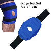 NMSLA Cold Packs Reusable Knee Ice Gel Cold Pack with Strap for Knee - Perfect for Replacement Surgery, Swelling, Joint Pain Relief, Arthritis Positive benchmark Normal