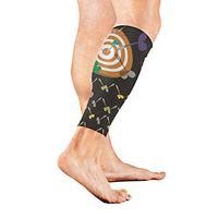 Anyangquji Darts Board Sports Calf Compression Sleeve Strong Calf Support for Runners(1 Pair)