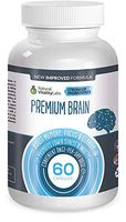 Premium Brain Boosts Memory, Focus, Clarity 60 Capsules. Soothes Stress, Anxiety. Stronger Natural Ingredients Ginko Biloba, St. John's Wart, Glutamine, Bacopin. Made in USA