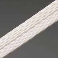 LT5-S3-FC-NT - Braided Nomex Lacing Tape - Synthetic Rubber Finish, .068-.083,35LBS,Natural - 1,500 Ft Lacing Tube