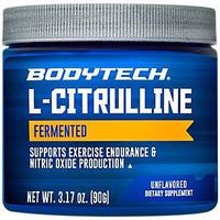 BodyTech Fermented LCitrulline 3000MG Supports Exercise Endurance Nitric Oxide Production (3.17 Ounce Powder)