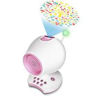 White Noise Machine Raynic Sound Machine Portable Sound Machine Baby 20 Soothing Nature Sounds Sleep Machine with Projection,Night Light,Timer (Pink)
