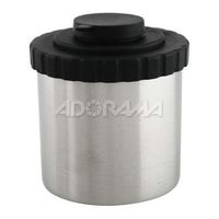 Adorama Stainless Steel Daylight Film Developing Tank for Two Rolls of 35mm Film or One Roll Of 120/220 Film