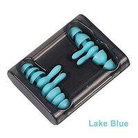 NOLOGO Fssh-mlx 2Pairs Soft Foam Earplugs Sound Insulation Anti Noise Ear Plug for Sleeping Travel Concert Noise Reduction Ear Protecter Earplug (Color : Blue)