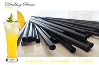 GAMLIEL RETAIL YELLOW Drinking Straws 0.31" inch wide diameter 8.60" length BPA- free Straight straw Restaurants,Coffee shops,Bars,Milkshake,Smoothie,Slush drink ice,Soda, Natural juice (Yellow,400)