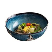 Bowl Soup Cereal Bowl Rice Bowl Noodle Bowl Salad Bowl Mixing Bowl Large Capacity Bowl Simple Style Bowl Essential Tableware Gift to A Friend Household tableware, retro bowl