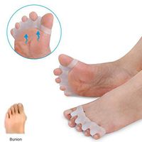 Toe Separators Kits, Overlapping Toe Straightener Toe Spacers Splint Stretcher Streightener, for Bunion Pain Relief, Hallux Valgus, Crooked Toes and Overlapping Toe