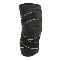 OOFYHOME Sports Knee Compression Sleeve Support, Knee Brace Anti Slip Pain Relief for Running, Hiking, Basketball, Training, Cycling and All Types of Outdoor Activities , B , XL