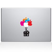 The Decal Guru 0204-MAC-13X-NA 1062-MAC-11A-DR Up House MacBook Decal Vinyl Sticker - 13" MacBook Pro (2016 & Newer)