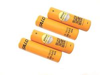 4 Pack of Powerful KFALO2800, 2800mAh 3.7V 40A, Flat Top, 18650-Battery, for Flashlight
