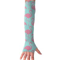 Cute Cartoon Flamingo UV Protection, Compression & Cooling Arm Sleeves For Cycling/Golf/Basketball/ Other Sports
