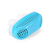 2 in 1 Anti Snoring Devices Snoring Solution Nasal Dilator Air Purifier Filter Snore Reducing Aids Stop Snoring Aids Prevent Snoring Device for Man and Woman (Blue)
