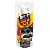 Dixie PerfecTouch Grab 'N Go Cups for Hot & Cold Drinks, with Lids, 16 ea