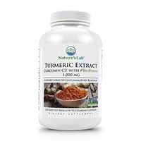 Turmeric Curcumin C3 Complex with BioPerine - 120 Capsules (60 Day Supply) 1000mg Turmeric Extract standardized to 95% 5mg BioPerine standardized to 95% Promotes Cardiovascular, Immune, Joint and Skin
