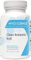 Clean Antarctic Krill | K·Real | 165 mg EPA and 93 mg DHA Bound to Phospholipids | Heavy Metal Tested