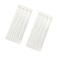 HEALLILY 4 pcs Clear Silicone Thin Adhesive Tape Anti-wear Back Foot Stickers High Heel Shoes Cushion Care for Women Lady Girls