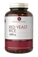 Vitamin World Red Yeast Rice 600 mg Traditional Formula 240 rapid release capsules