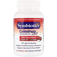 SYMBIOTICS COLOSTRUM CHEWABLE,CHERRY, 120 TAB