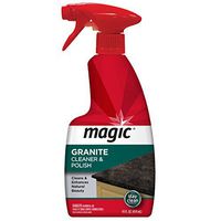 Magic Granite Cleaner & Polish - Enhances Natural Color in Granite, Quartz, Marble, Soap Stone and More - 14 Fl. Oz.