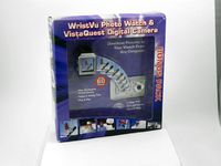 Vistaquest V700 Champagne 7 MP Digital Camera & 2.4 LCD, WristVu Black Digital Photo Watch