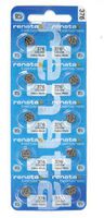 Renata #376 Silver Oxide Battery - 10 Pack (376-10)