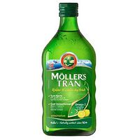 Mollers Fish Oil Bottle 16.9oz Norwegian Cod Liver Oil Liquid Omega 3 Immune Support Organic Vitamin D