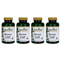 Swanson Senna Leaf 500 Milligrams 100 Capsules (4 Pack)