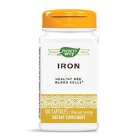 Nature's Way Iron 18mg Enhanced Absorption 100 Capsules, 100 Count