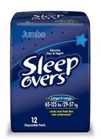 Absorbent Underwear Sleep Overs Pull On Large / X-Large Disposable Heavy Absorbency (#SLP05302, Sold Per Case)