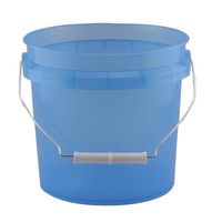 Leaktite Blue Transparent Paint Pail 1 Gl