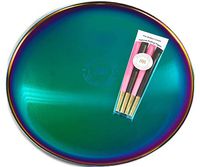 Beautiful Burns Iridescent Anodized Rolling Tray & Pre-Rolled Cones Combo - Limited Edition