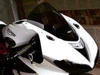 Mirror Block Plates Triumph Daytona 675 2013-2018