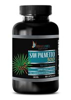 Hair Loss Hair Products - Saw Palmetto 500 - Non GMO Formula - Saw Palmetto Capsules for Prostate Health - 1 Bottle 100 Capsules