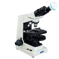OMAX 40X-1600X Advanced Binocular Phase Contrast Microscope with Plan Turret Phase Contrast Kit and 3.0MP USB Camera