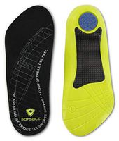 Sof Sole Insoles Women's Plantar Fascia Support 3/4 Length Gel Shoe Insert, Women's 5-11