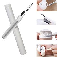 Bluetooth Earbuds Cleaning Pen, Multifunction Airpods Pro Cleaner Kit with Soft Brush for Wireless Earphones Bluetooth Headphones Charging Box Accessories, Computer, Camera and Mobile Phone (White)