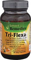 Tri-Flexa Turmeric Curcumin Extract with Ginger Root Extract 4:1, Hemp Oil Extract and BioPerine Black Pepper Extract, Premium Pain Relief, Joint Support, Anti-inflammatory, Anxiety & Stress Relief