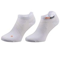 ZaTech no show compression socks (White, Large)
