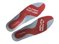 TA-TA FROG Classic Flat Low Insoles,Arch Support Orthotics Shoe Insoles Casual Comfort Insoles (Red) (9-11 US)