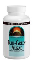 Source Naturals Blue-Green Algae 500 mg From Klamath Lake - 100 Tablets