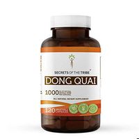 Dong Quai 120 Capsules, 1000 mg, Organic Dong Quai (Angelica sinensis) Dried Root (120 Capsules)