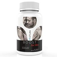 Boost for Him — Premium Enhancement Formula for Men with Tongkat Ali and Maca for a Maximum Strength Boost, Energy, Endurance | 60 Tablets