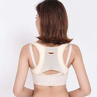 YIZHIQI Posture Corrector Bra Hunchback Relief Posture Corrector Upper Shoulder Support Women,XL