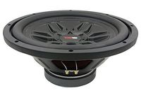 DS18 MD12 Car Subwoofer Audio Speaker - 12" in. Polypropylene Cone, Black Steel Basket, Single Voice Coil 4 Ohm Impedance, 1000W MAX Power and Rubber Edge for Vehicle Stereo Sound System