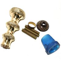 Eve.Store Brass Designer Handle Wooden Vintage Style Gift Walking Stick Cane Handle